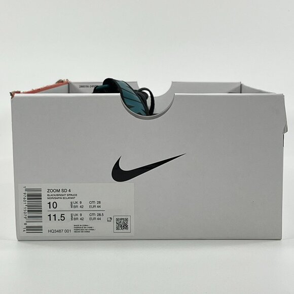 Nike Zoom SD 4 'Black Electric Algae' HQ3487-001 Track size 10 - Picture 8 of 8